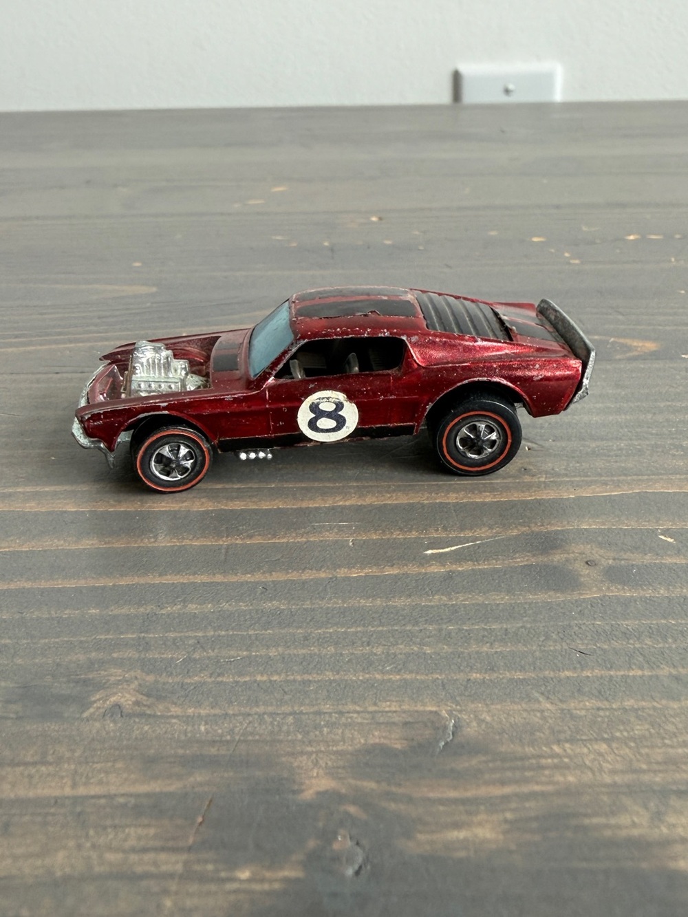 Vintage metal Hot Wheels
1969 Mustang Boss Hoss